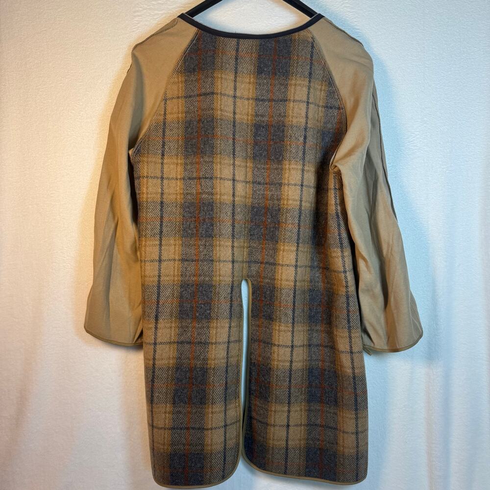 Vintage Christian Dior 80's Era Brown Trench Coat w/Detachable Wool Liner 38R - Picture 13 of 16